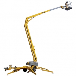 Haulotte 5533A Towable 55' Electric Articulated Boom Lift