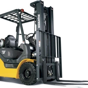 Komatsu FG15HTU-20 AX50 3,000-lb Pneumatic Tire Propane Fuel Forklift