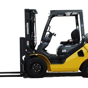 Komatsu FG30HT-16 BX50 6,000-lb Pneumatic Tire Propane Fuel Fork Lift