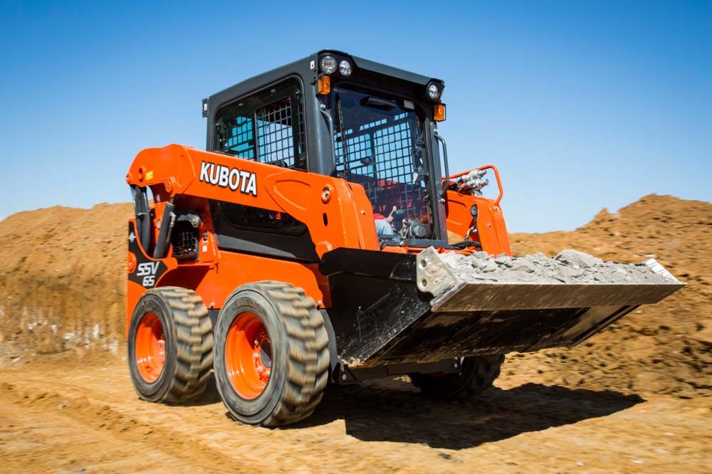 Kubota 65HP Skid Steer with Rubber Tires FastTrac Rentals